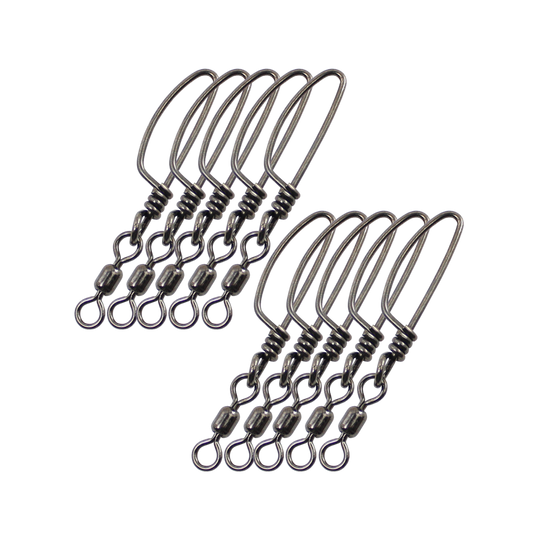 Stainless Steel Crane Swivels w/ Tournament Snap | Epic Fishing Co.