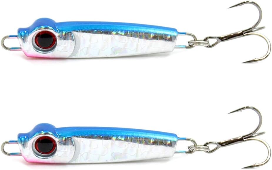 Clarkspoon Big Eye Jig Blue/Sliver