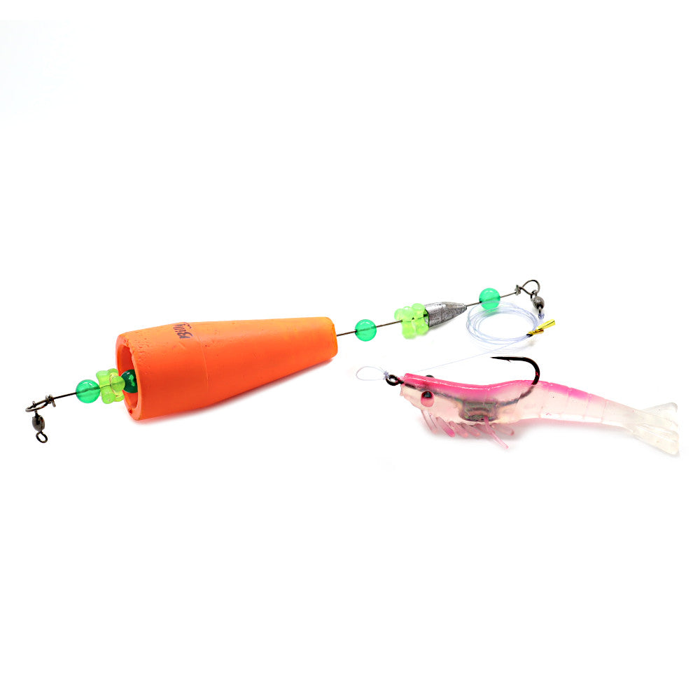 Billy Bay Low Country Lightning Rigged Popping Cork 123 System Clear Pink