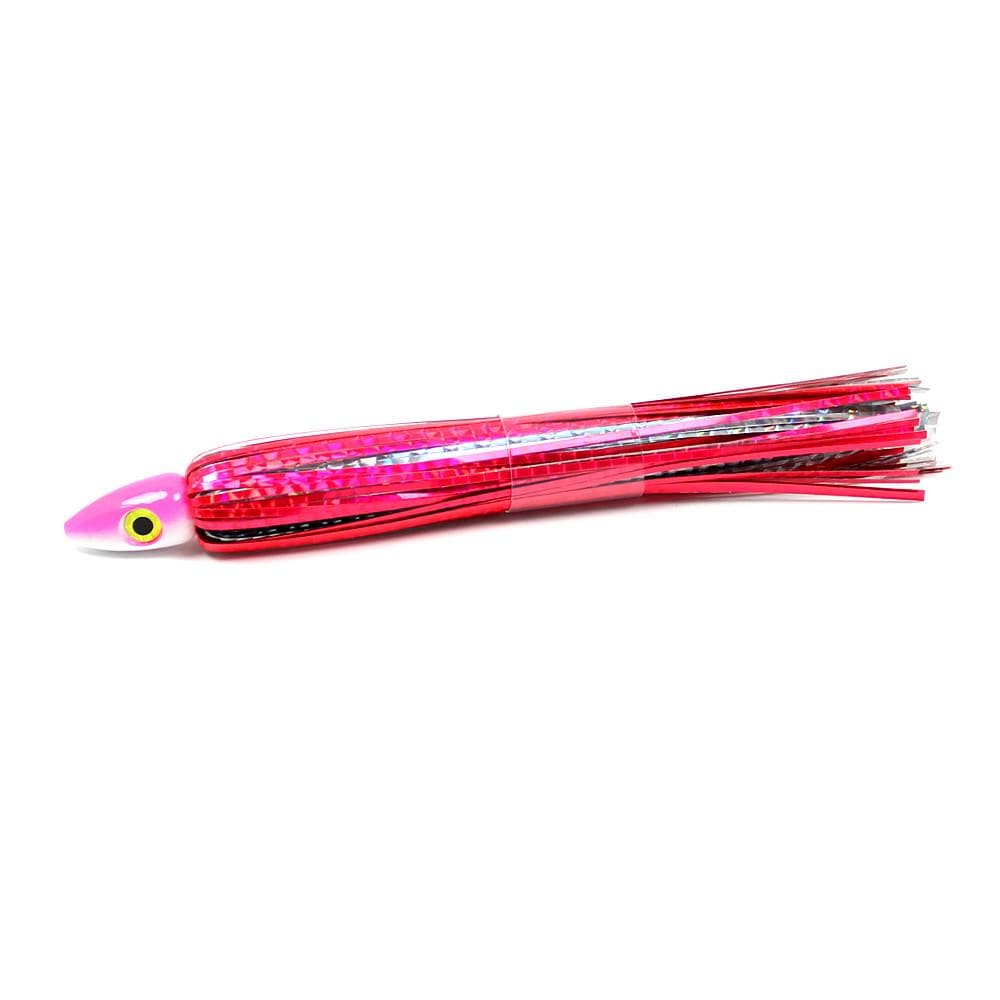 Blue Water Candy Mylar Jag Pink Silver