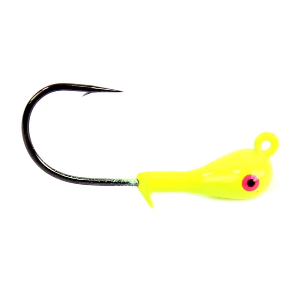 Blue Water Candy Jig Heads Chartreuse