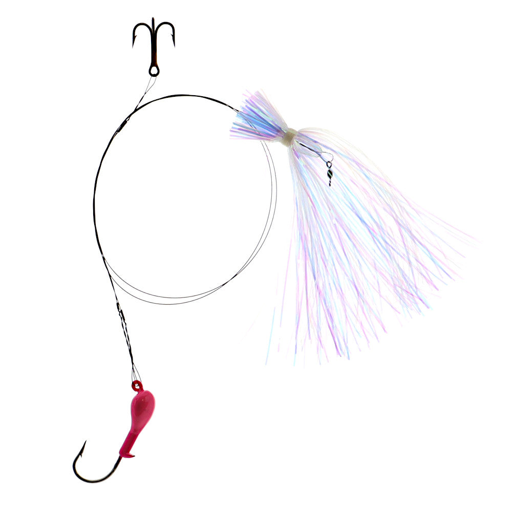 Dead Bait King Rig Blue Water Candy Pearl