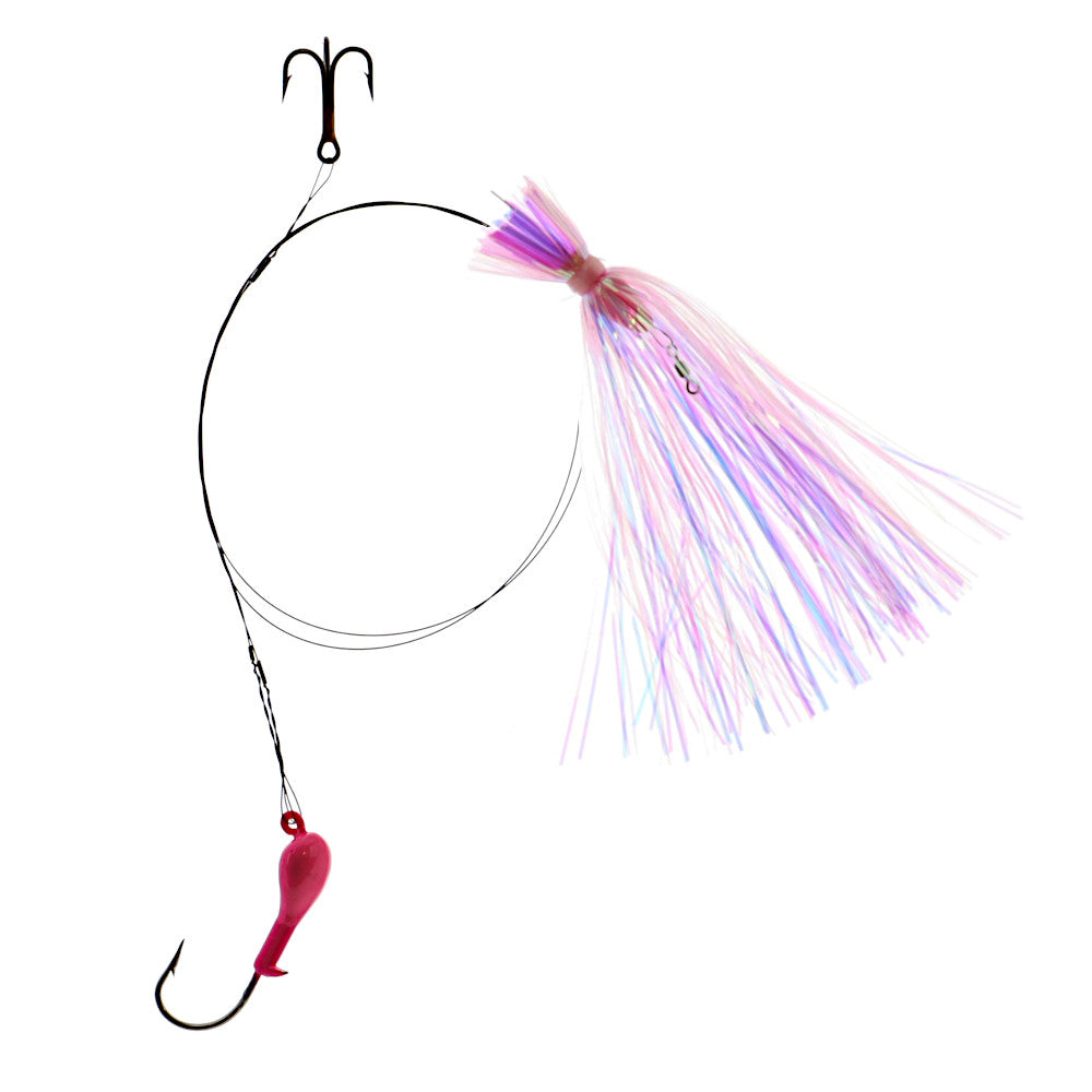 Dead Bait King Rig Blue Water Candy Pink Pink