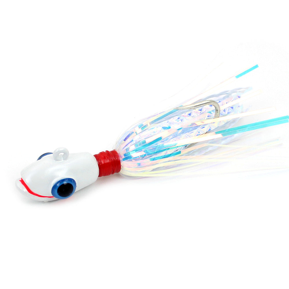 Mylar Bucktail Jig White