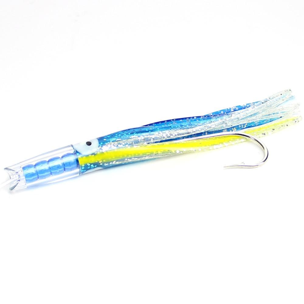 Rattle Jet Green Blue Rubber Skirt
