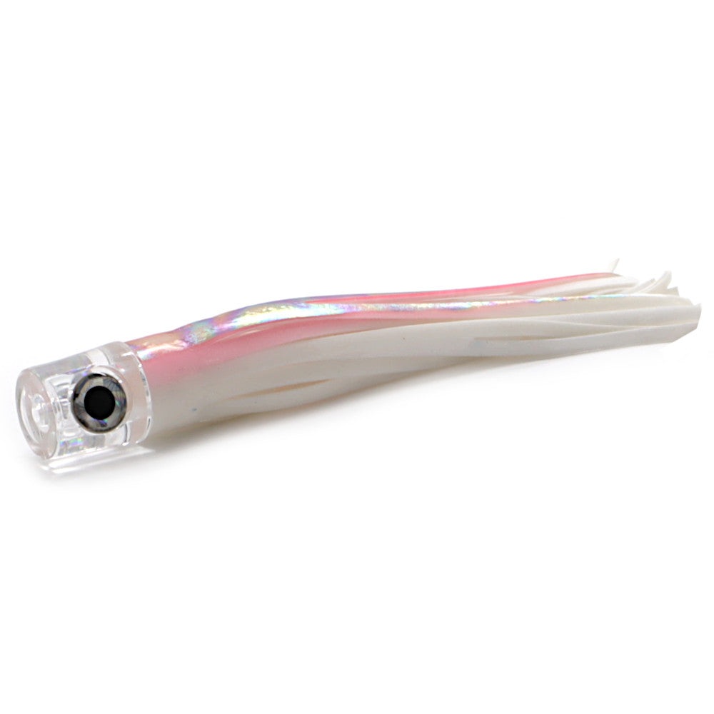 C&H lures lil stubby trolling lure pink white skirt