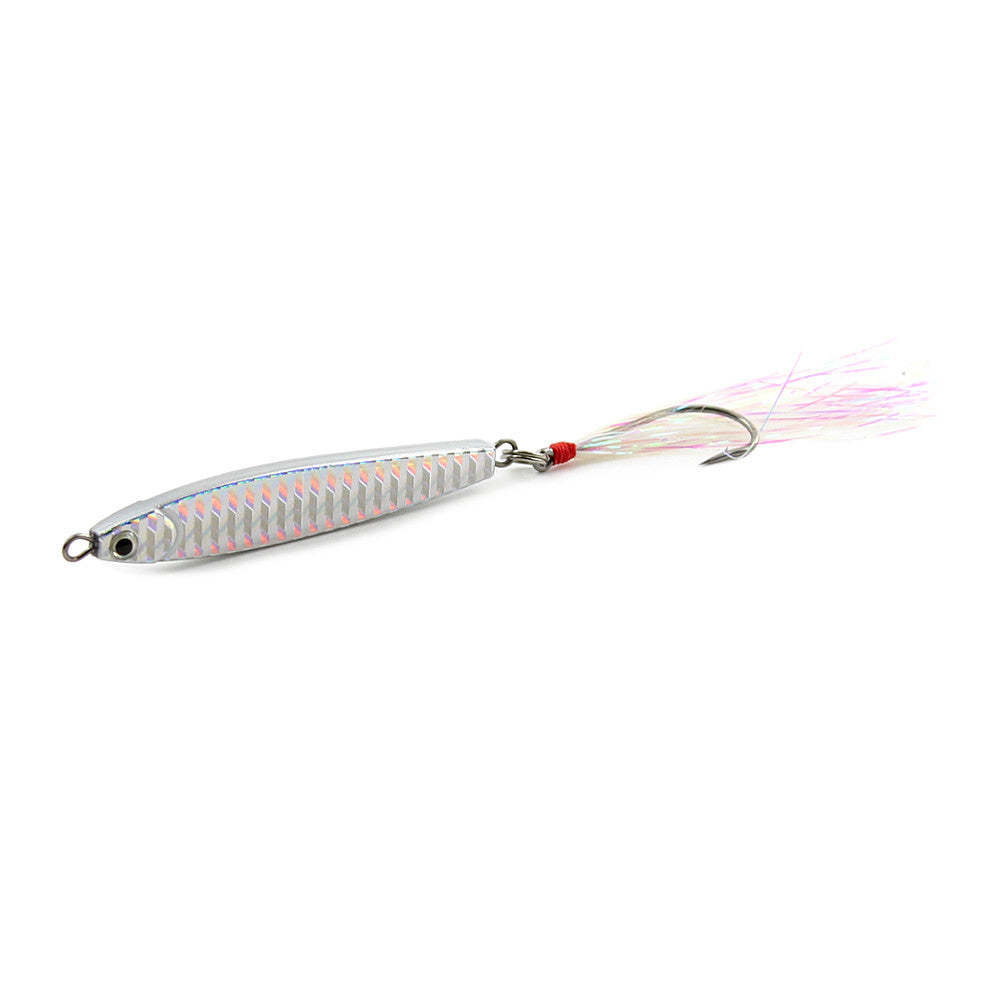 Clarkspoon Stick Jig Dressed Hook Silver