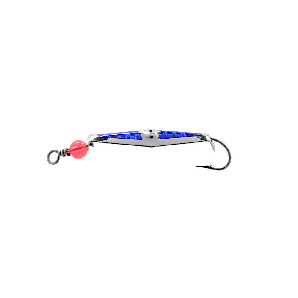 Clarkspoon Factory second trolling spoon lures number zero fish scale blue flash