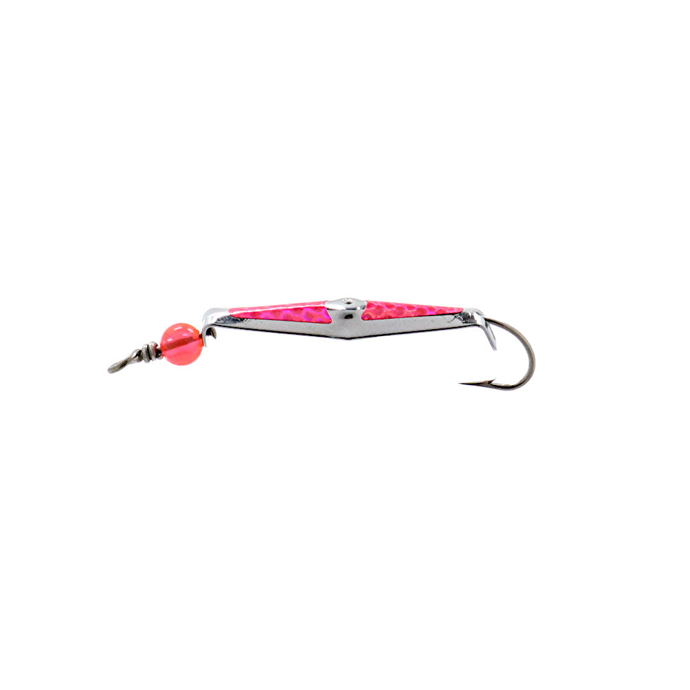 clarkspoon factory second trolling spoon lures number zero fish scale pink flash
