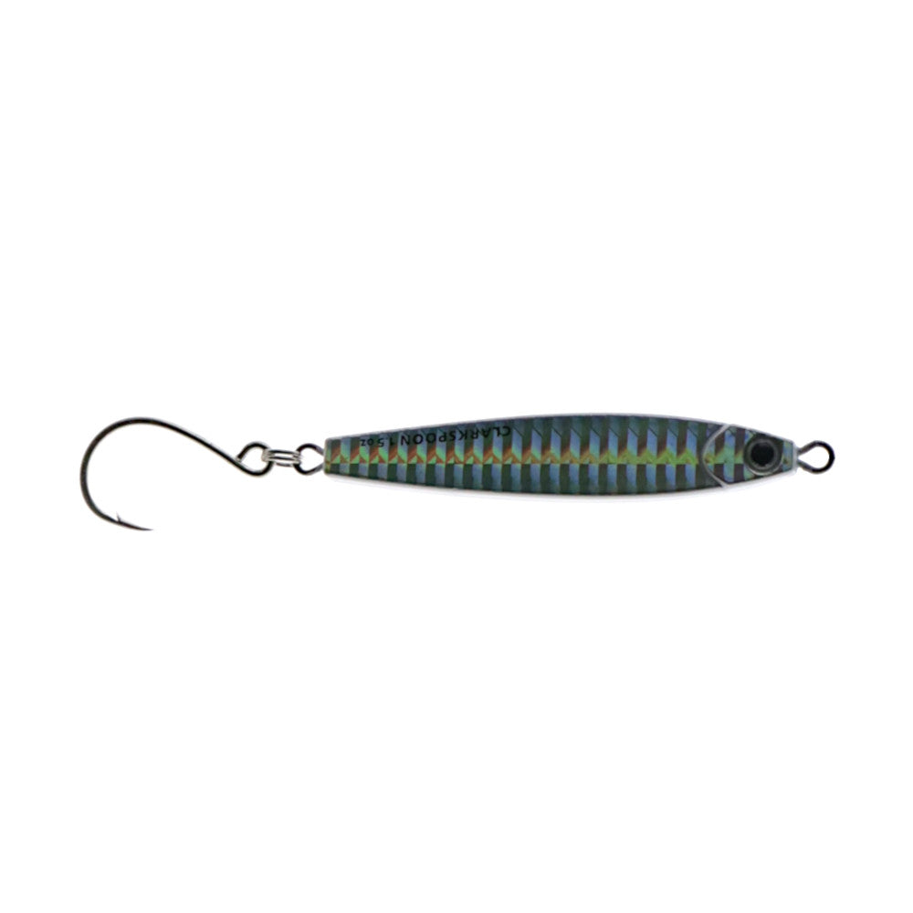 Clarkspoon Stick Jig Inline Single hook silver flash