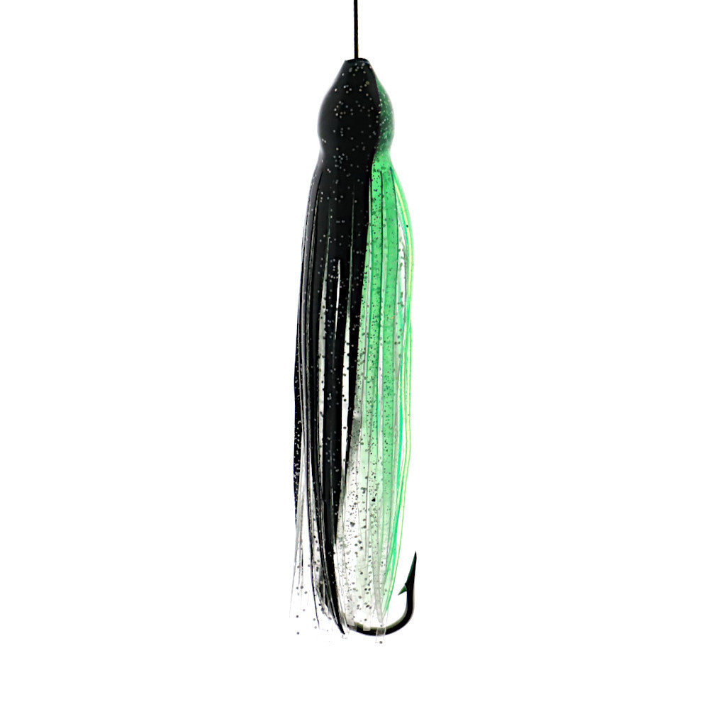 El Cheap Hoo Affordable Wahoo Trolling Lure Black Green