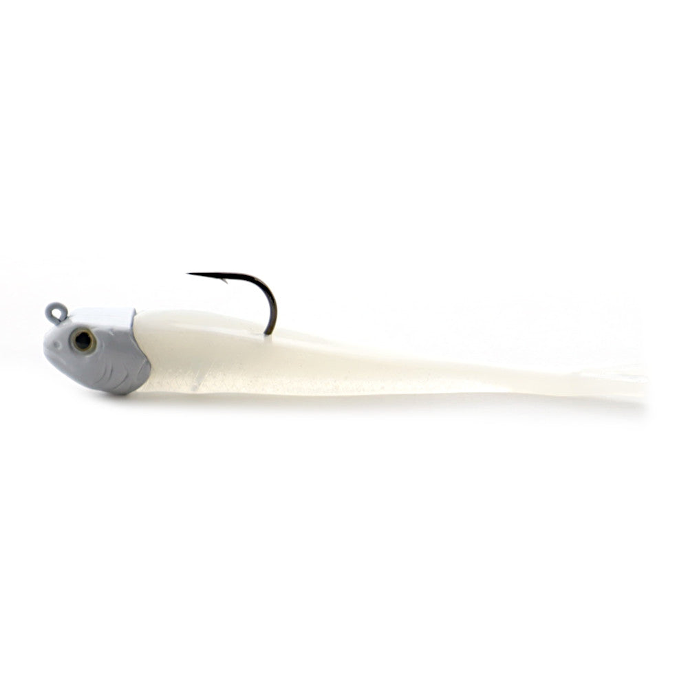 Elias V Fishing Split Tail Smasher Ice White