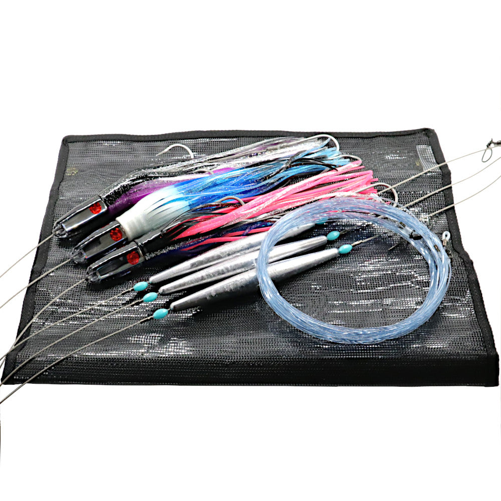 Wahoo Bullet Jet Trolling Lure Pack | Lures | Weights | Shock Leaders | Epic Fishing Co