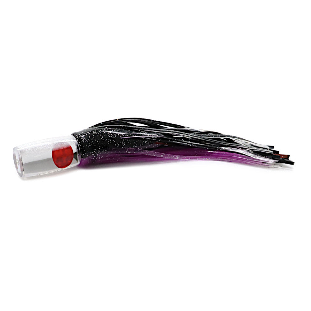 Epic Flat Face 8 Trolling Lure Purple Black Crystal Mirror