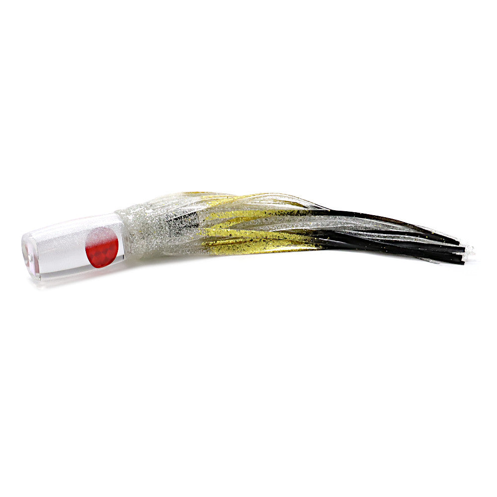 Epic Flat Face 8 Trolling Lure Silver Gold Black Crystal Mirror