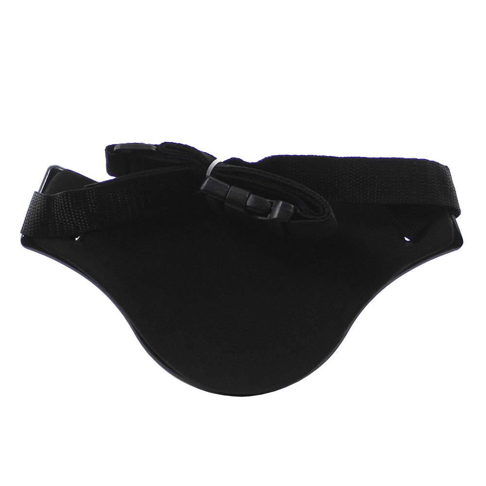 Lightweight Fighting Belt Black Rear