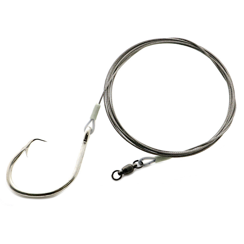 Epic Shark Rig 16/0-20/0 | 480lb Cable Leader Epic Shark Rig 16/0-20/0 | 480lb Cable Leader