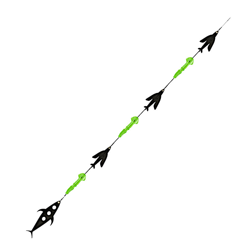 Fish Razr Flaps and Squid Daisy Chain Green