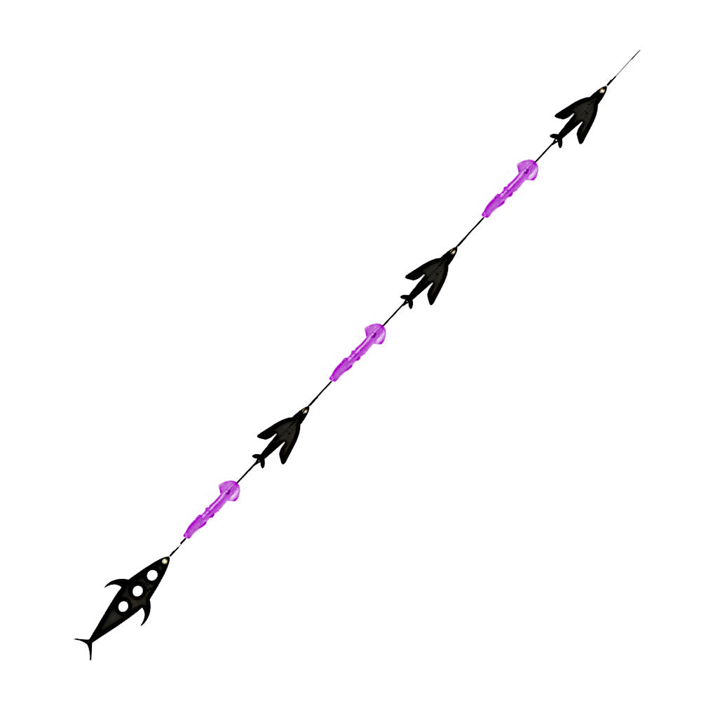Fish Razr Flaps and Squid Daisy Chain Pink