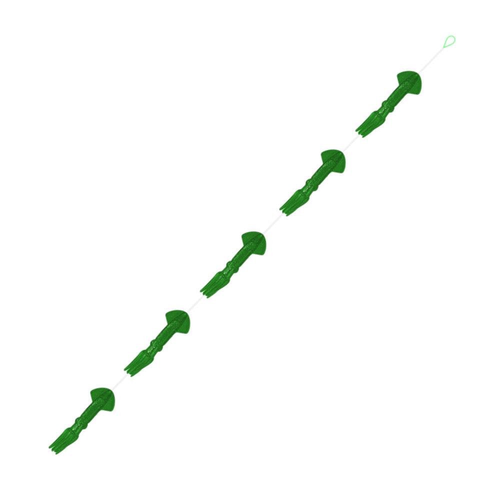 Fish Razr Squid Daisy Chain Green