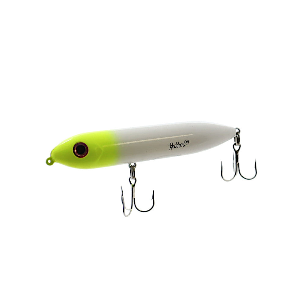 Heddon Super Spook Jr. Chartreuse White