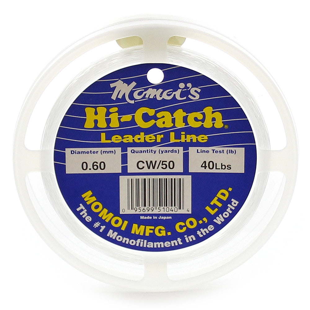 best mono fishing line 2016 Momoi 51060 Hi-Catch Mono Leader 60Lb 50Yds Clear White