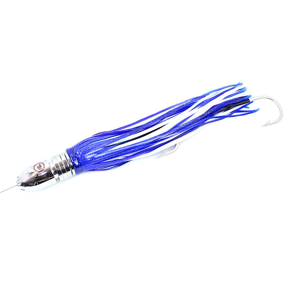 Blue Water Candy Hoo Knocker Squid Skirt Blue White