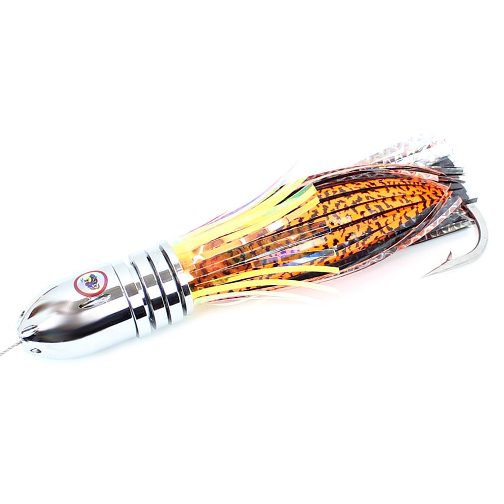 Blue Water Candy Hoo Knocker Mylar Orange Black