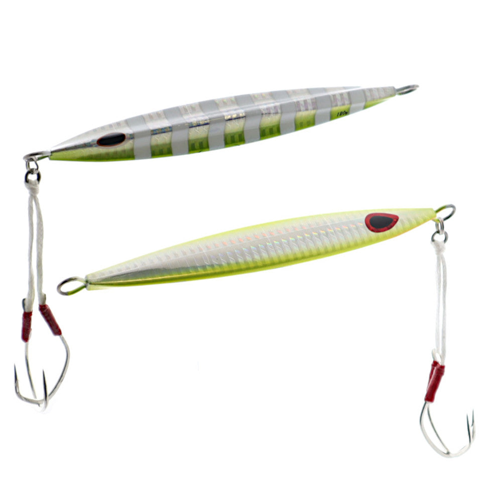 Williamson Kensaki Jig UV Glow Chartreuse Zebra