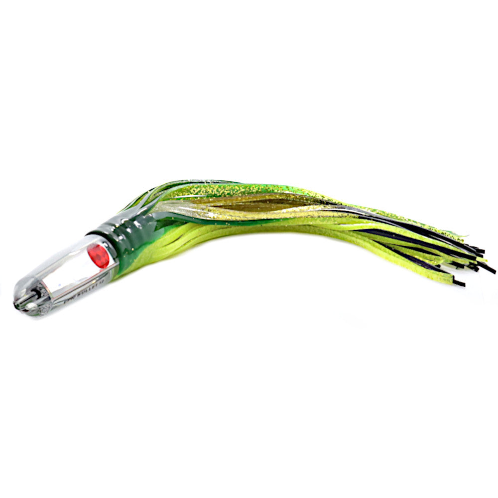 Limited Edition St Patricks Day Epic Wahoo Bullet Jet Crystal Mirror Unrigged Wahoo Trolling Lure