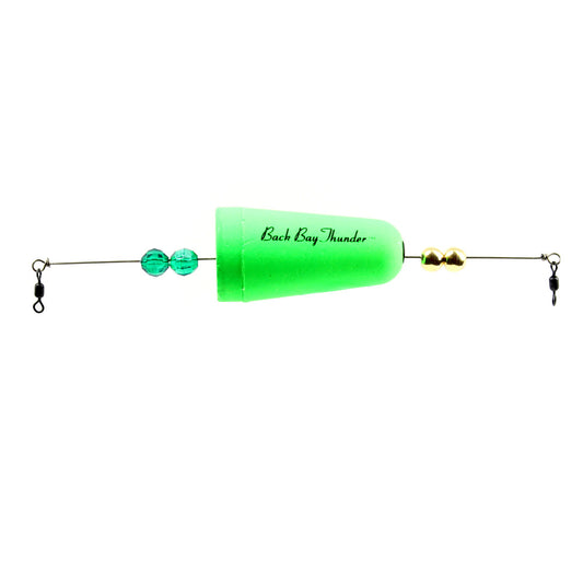 Back Bay Thunder Popping Cork Green Precision Tackle