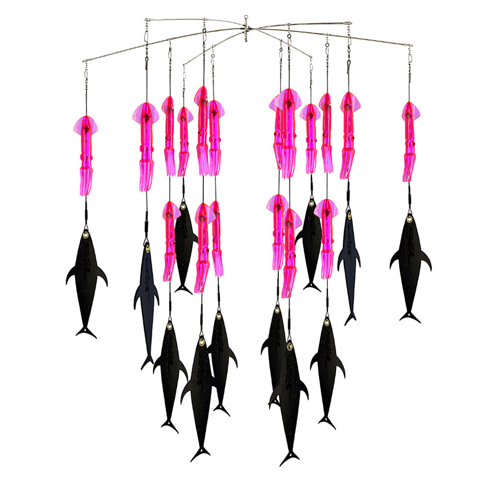 Fish Razr Squid Flapz Dredge Pink