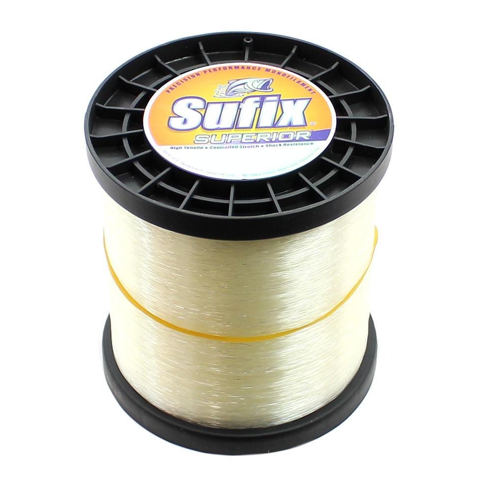 Sufix Superior Monofilament Fishing Line Clear 2.2lb Spool