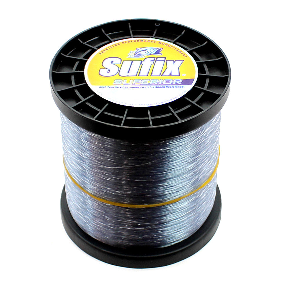 Sufix Superior Monofilament Fishing Line Smoke Blue 2.2lb Spool