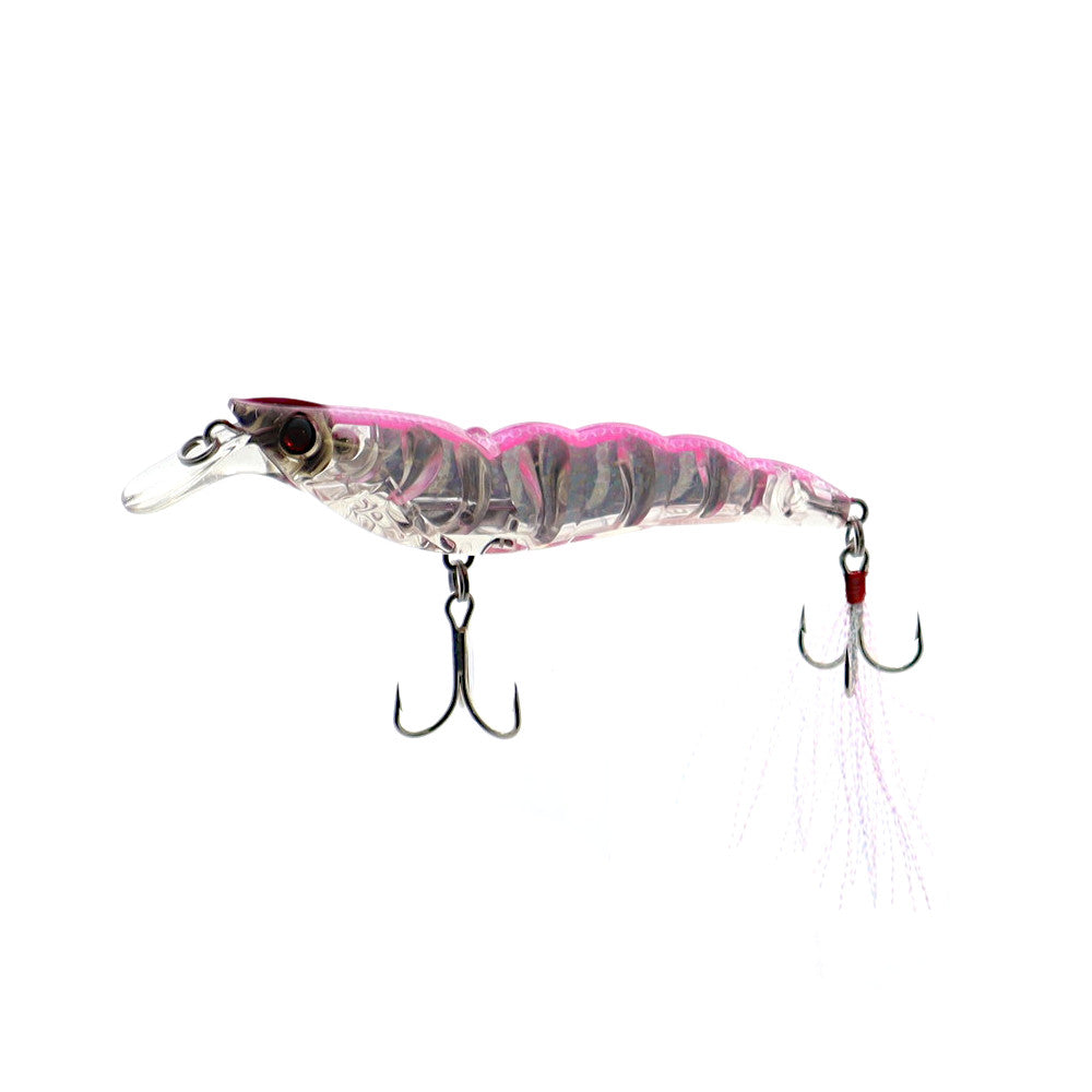 Yozuri 3D crystal shrimp hot pink