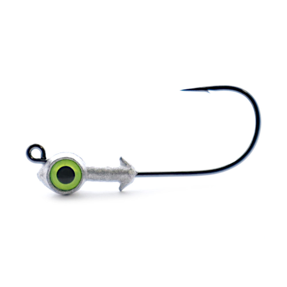 ZMan Redfish Eye Jig Heads Chartreuse