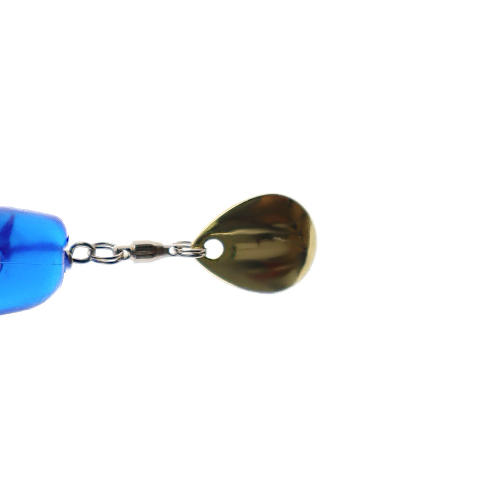 ZMan TRD Spinz Tail Spinner Gold Colorado Blade