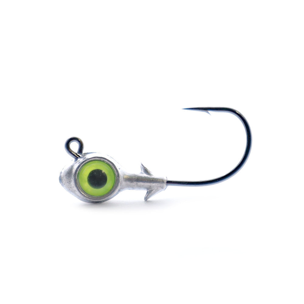 ZMan Trout Eye Jig Heads Chartreuse