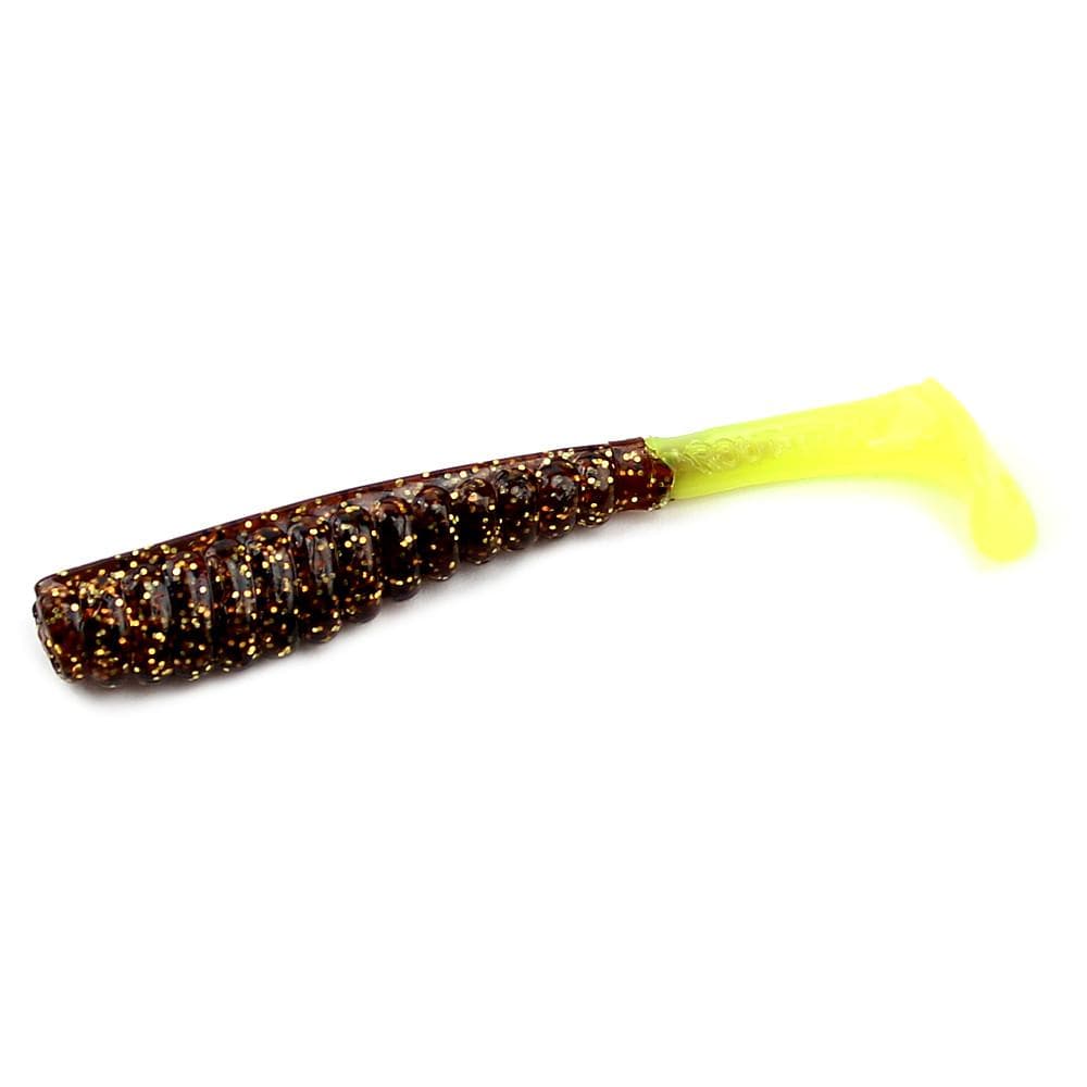 ZMan Elaztech Swimmin Trout Trick Rootbeer Chartreuse Swimbait