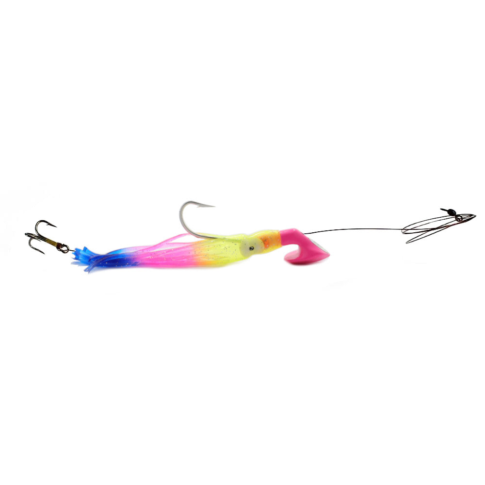 blue water candy wedgie dead bait diver rainbow