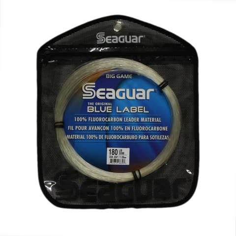 Seaguar Blue Label Big Game Fluorocarbon Leader in 180lb Test