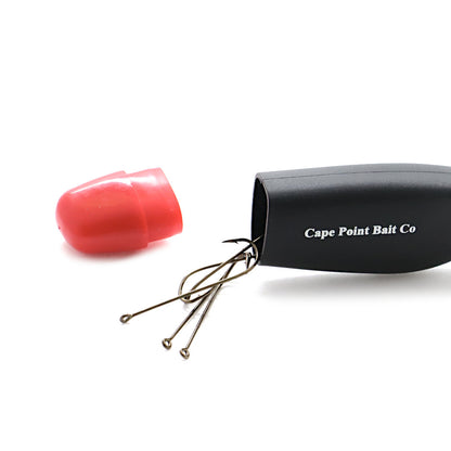 fillet knife storage cap open with hooks