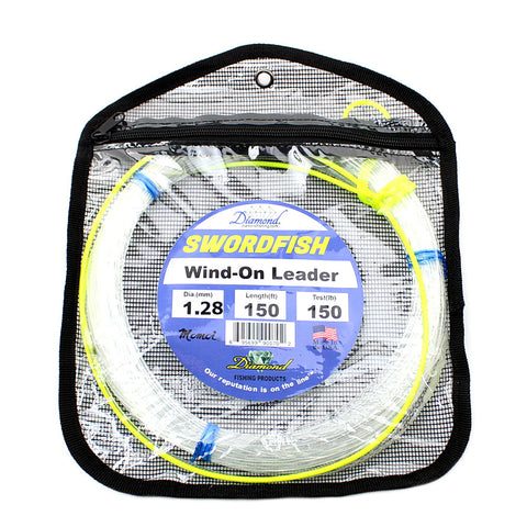 Diamond Swordfish Wind On Leader 150lb