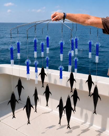 Epic Fishing Co Squid & Flaps Dredge - Offshore Teaser System for Marlin & Tuna