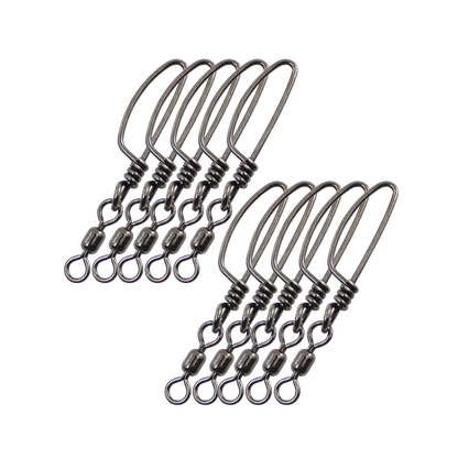 Stainless Steel Crane Swivels w/ Tournament Snap | Epic Fishing Co.