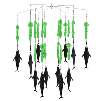 Epic Fishing Co Squid & Flaps Dredge - Offshore Teaser System for Marlin & Tuna
