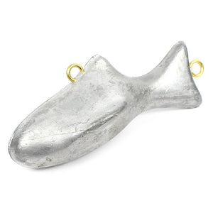 Epic Fishing Co Dredge Fish Weights - Weighted Dredge Lead Fish - Billfish Tuna Trolling