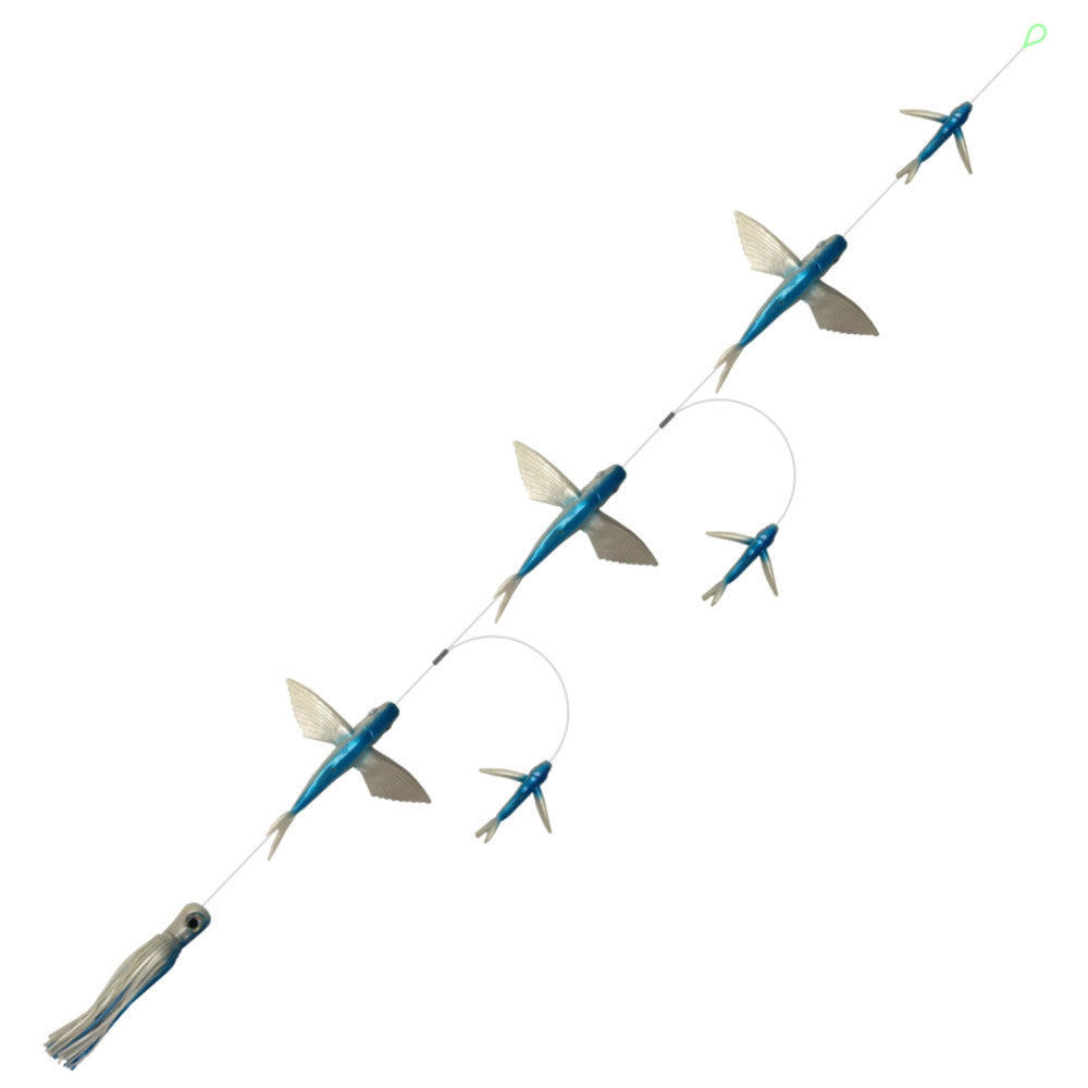 Epic Fishing Co Flying Fish Daisy Chain Blue