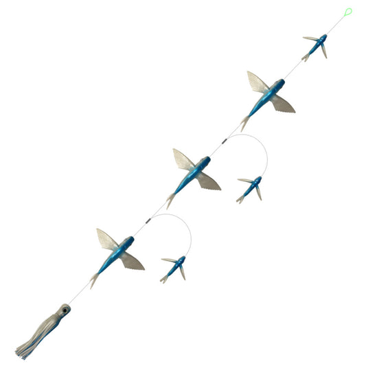 Epic Fishing Co Flying Fish Daisy Chain Blue