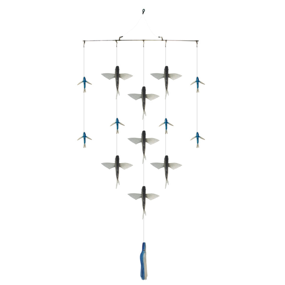 Epic Fishing Co Flying Fish Spreader Bar Black